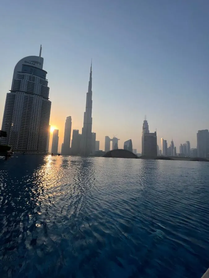 Burj Khalifa Downtown Fountain Lägenhet Dubai 0*,