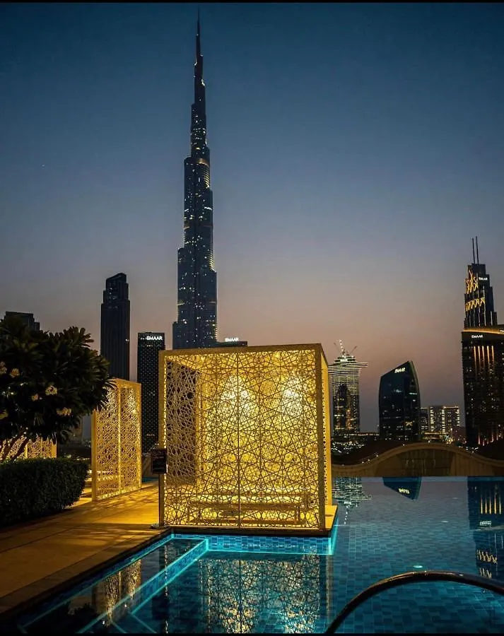 Burj Khalifa Downtown Fountain Lägenhet Dubai